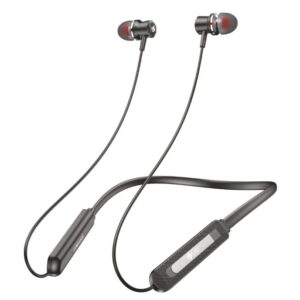 UNi Booster UINB-6921 Wireless Neckband Headset with passive noise cancellation, clear calls, and deep bass for an immersive audio experience