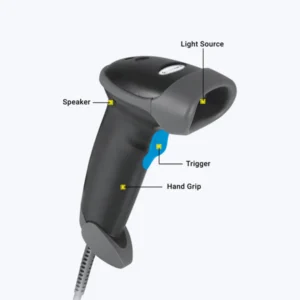 Zebronics ZEB-BS1H1000 1D Laser Barcode Scanner