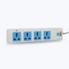 ZEBRONICS ZEB-PS4301 2500W Power Extension Socket with 4 universal sockets, durable build, and overload protection for safe and efficient power usage