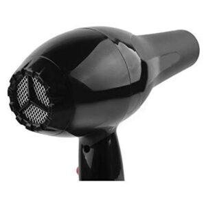 Nova V&G Hair Dryer, 1800Watt, NV-6130 Model for all type professional hair dryer for men and women with 2 speed and 2 heat setting removable fiter (black)