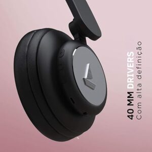 boAt Rockerz 450, 15 HRS Battery, 40mm Drivers, Padded Ear Cushions, Integrated Controls, Dual Modes, Bluetooth Headphones, Wireless Headphone with Mic
