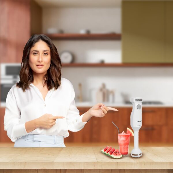 Orpat HHB-100E WOB 250-Watt Hand Blender (White) - Image 3