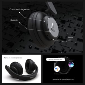boAt Rockerz 450, 15 HRS Battery, 40mm Drivers, Padded Ear Cushions, Integrated Controls, Dual Modes, Bluetooth Headphones, Wireless Headphone with Mic
