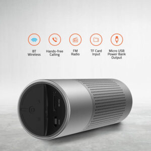 Artis Wireless Portable Bluetooth Speaker With LED Torch Light, Mic BT 18