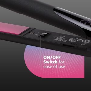 Vega Adore Hair Straightener for Women with Ceramic Coated Plates & Quick Heat-Up, Power ON/OFF Button,, Easy Lock Button (VHSH-18),
