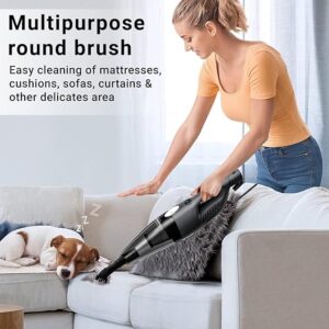 INALSA Vacuum Cleaner for Home & Car,Powerful 800 W Motor,16Kpa Suction,Handheld Vacuum Cleaner,Hepa Filter, Mini Small Vacuum Cleaner,Sofa Cleaner,Portable Vacuum Cleaner,Vaccine cleaner(Dura Clean)