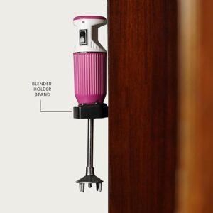 cello  Twister Dortable Blender  Versatile and Efficient Kitchen Appliance for Smoothies, Soups, and More. (Pink)