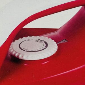 Havells Glace 750 Watt Dry Iron (Ruby & White)