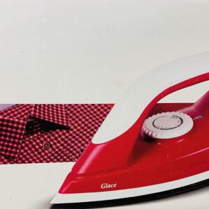 Havells Glace 750 Watt Dry Iron (Ruby & White)