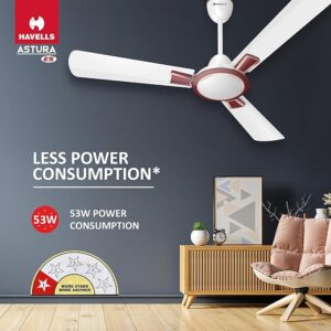 Havells 1200mm Astura Energy Saving Ceiling Fan