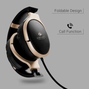 Zebronics Zeb-Elegance 3.5mm Jack Headphone with Adjustable Headband