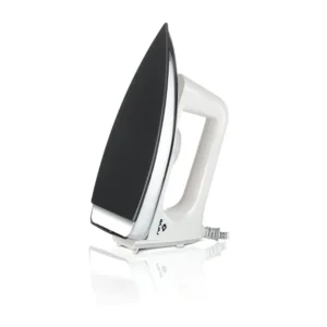 Bajaj Popular Plus 750W Dry Iron with Advance Soleplate and Anti-Bacterial German Coating Technology 【White】