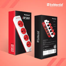 Goldmedal I-Design 4x1 4 Socket Extension Boards