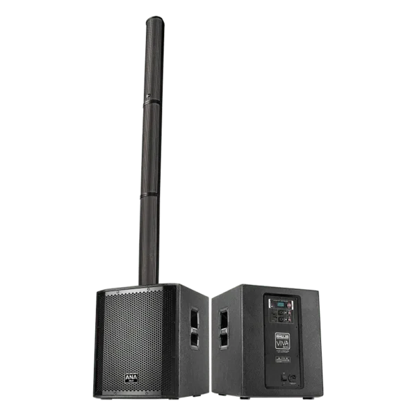 Ahuja VIVA 600 Portable Active Array Loudspeakers with Sub-woofer and Top (525 watts)