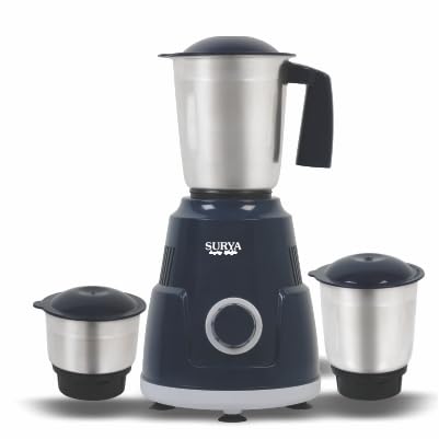 Orignal Surya ASPIRE 500 WATT Juicer Mixer Grinder (WHITE) With