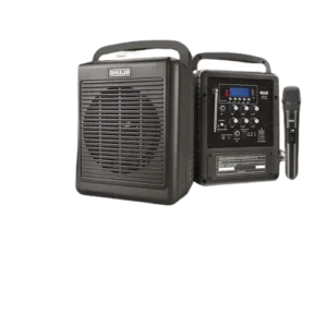 Ahuja WP 225 with Bluetooth, USB, Recording, Echo and Rechargable battery | Portable PA system for Indoor/Outdoor