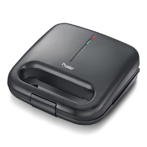 Prestige Sandwich Toaster With Fixed Sandwich Plates - Psdp 01, Black, Small, 750 Watts