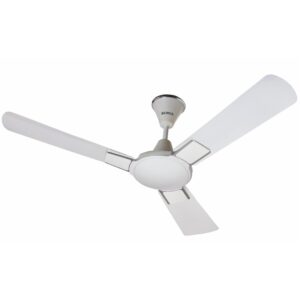 SURYA ROSHNI ASTRA CF 1200 MM, 2 Star Ceiling Fan with High Air Delivery and 2-Year On-Site Warranty - Pearl White Silver