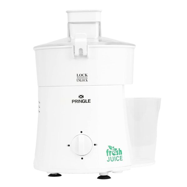 PRINGLE Centrifugal Juicer 400Watt - Compact For Vegetable And Fruit Juicer Maker, 400 Watts