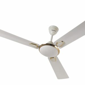 Surya Grace 1200MM Ceiling Fans | for up-beat Living rooms, Bedrooms, Dens, Common Areas, Home and Office (Ivory)