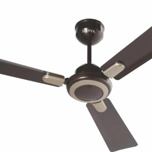 Surya Jewel 1200MM Ceiling Fans | BLDC Technology | for up-beat Living rooms, Bedrooms, Dens, Common Areas, Home and Office (Birken Gold)
