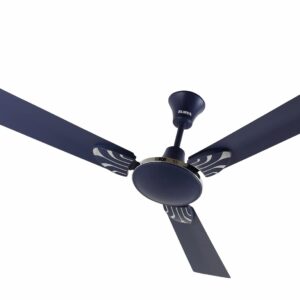 Surya Divine 1200MM Ceiling Fans | for up-beat Living rooms, Bedrooms, Dens, Common Areas, Home and Office (Blue)