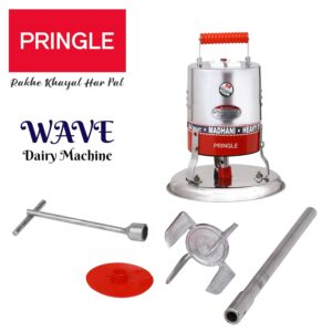 PRINGLE Electric Madhani 125Watt (Copper Winding, Double Ball-Bearing) For/Butter Milk/Lassi/Cream/Curd Valona Machine/Blender