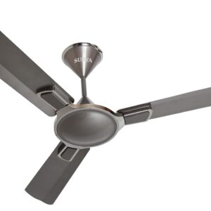 Surya Royale (Anti Dust) 1200mm Decorative Ceiling Fan (Titanium), standard