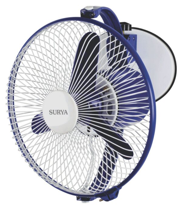Surya Windy 225mm Wall Fan (Blue/White)