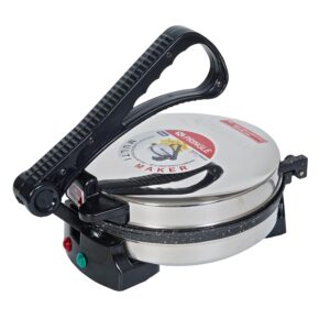 Pringle RM1605 Steel Non-Sticky Roti/Chapati Maker for Home and Kitchen – Durable Stainless Steel, Easy Clean