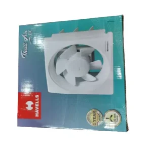 Havells Thrill Air Exhaust Fan | 250mm Sweep Size | 100% Copper Motor| 60 Watt | 1 Year Manufacturer Warranty | (White)