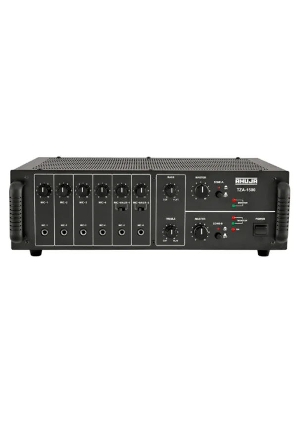 Ahuja TZA-1500 – 2 zone PA Mixer Amplifiers