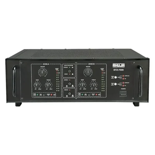 AHUJA BTZ-7000 Two Zone PA Power Amplifler (700)WATTS