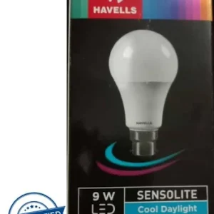 HAVELLS 9 W Motion Sensor Round B22 LED Bulb  (White)