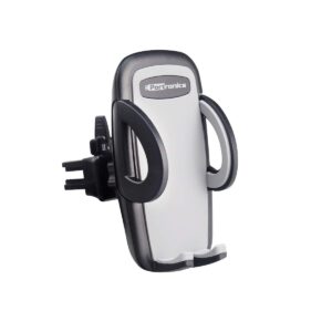 Portronics CLAMP X Car-Vent Mobile Holder 360 Degree Rotational, Strong Lock Mechanism(Black)
