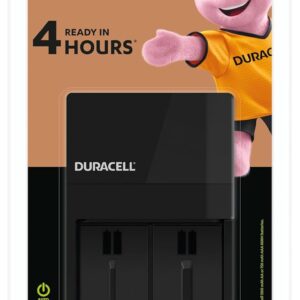 Duracell 4 hours Battery Charger CEF14, Everyday Devices, Flashlight, Clock, Radio