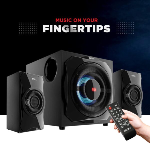 Intex Multimedia USB Speaker 4.1 XH Bomb SUFB 122 Watts - Image 2