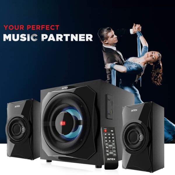 Intex Multimedia USB Speaker 4.1 XH Bomb SUFB 122 Watts - Image 4