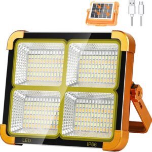 Best USB & Solar Rechargeable LED Flood Light