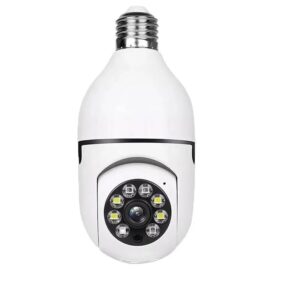 Wi-Fi CCTV Camera E27 MODEL1080p Wireless PTZ Bulb Shape V380 Pro |