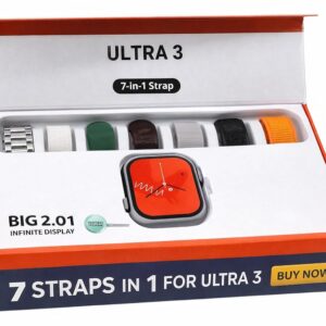 ULTRA 3 SMART WATCH (7 IN 1 STRAP)