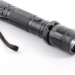 Metal Alloy 1101 LED 2 in 1 Rechargeable Flashlight Torch for Outdoor Indoor Emergency| Portable Handheld Tactical Light | Super Bright Long Distance Beam