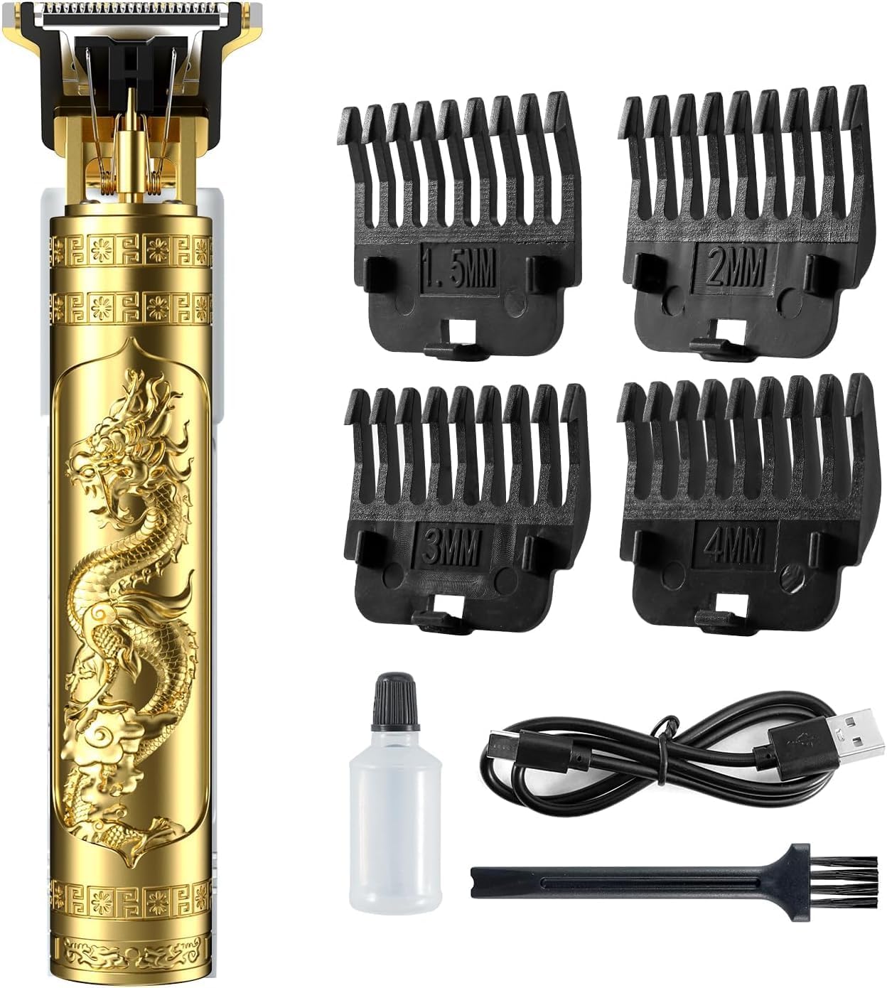Trimmer For Men, Professional Hair Clipper, Adjustable Blade Clipper and Shaver, Close Cut Precise Hair Machine, Body Trimmer