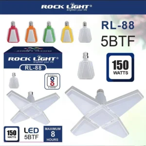 Rocklight | RL-88 5BTF | Durable LED Light | with Backup