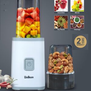 UNIKON Nutri Blender with energy saving 350 watt hybrid motor With 2 Jars, Nutri-Blend