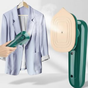 Mini Portable Steam Iron for Clothes – Handheld Garment Steamer Supports Dry & Wet Ironing | Travel Iron for Home, Office & Trips | Compact Steam Press – Perfect For Gifting