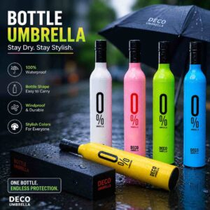 Bottle Umbrella,  Portable Sun and Rain Protection