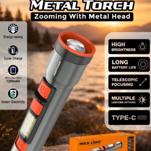 Rock Light Metal Torch (M89) 75W