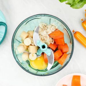 Vegetable & Dry Fruit Quick Handy Dori Chopper 450 ml | Round Manual Speedy Food Chopper with 3 Stainless Steel Blades & Whisker | Multipurpose Onion, Vegetable, Nuts & Egg Beater Chopper for Kitchen