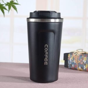 CuckooDiaries Premium Vacuum Cup with OLED Temperature Display | Hot & Cold Tumbler 500 ml Stainless Steel Bottle